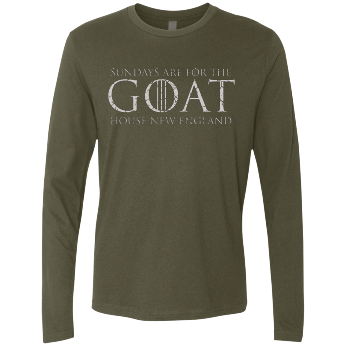 T-Shirts Military Green / Small GOAT Men's Premium Long Sleeve