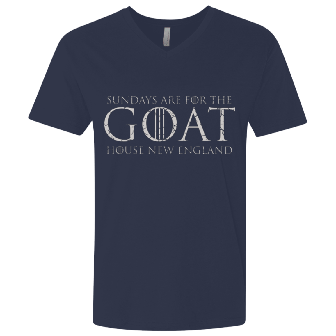 T-Shirts Midnight Navy / X-Small GOAT Men's Premium V-Neck