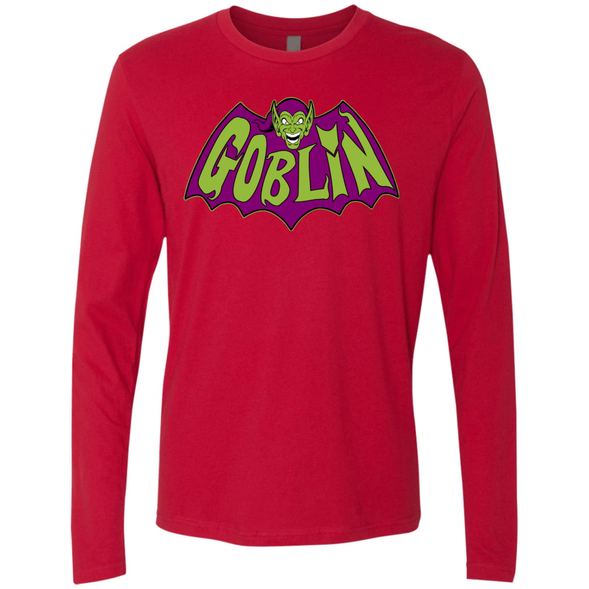 T-Shirts Red / Small Goblin Men's Premium Long Sleeve