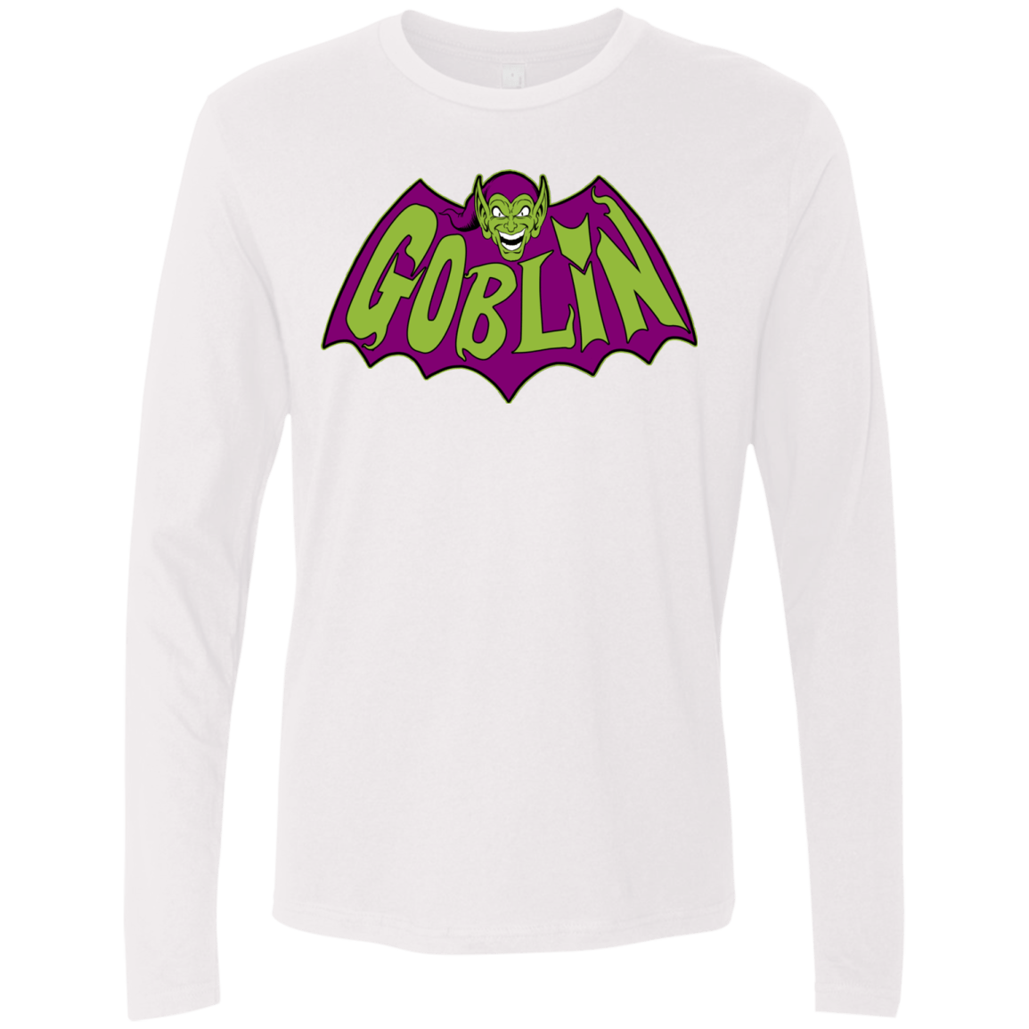T-Shirts White / Small Goblin Men's Premium Long Sleeve
