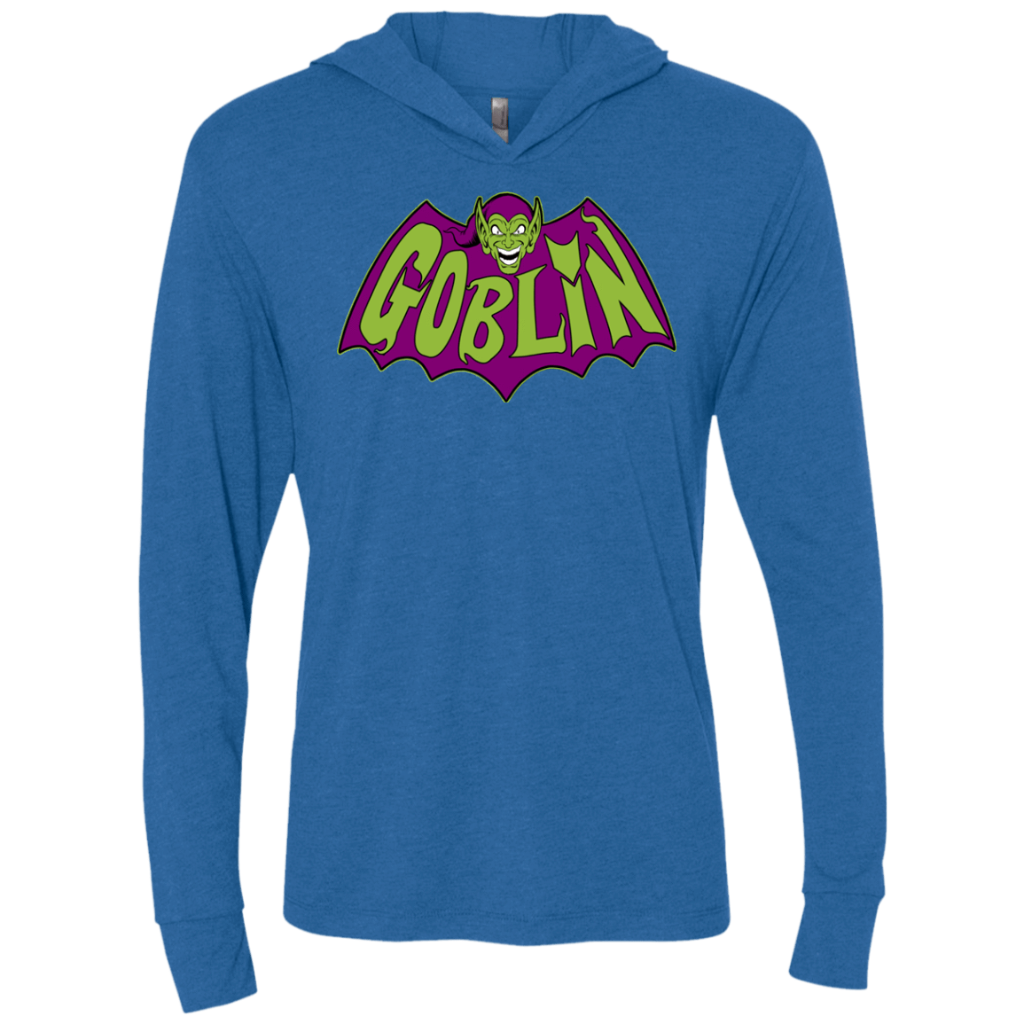 T-Shirts Vintage Royal / X-Small Goblin Triblend Long Sleeve Hoodie Tee
