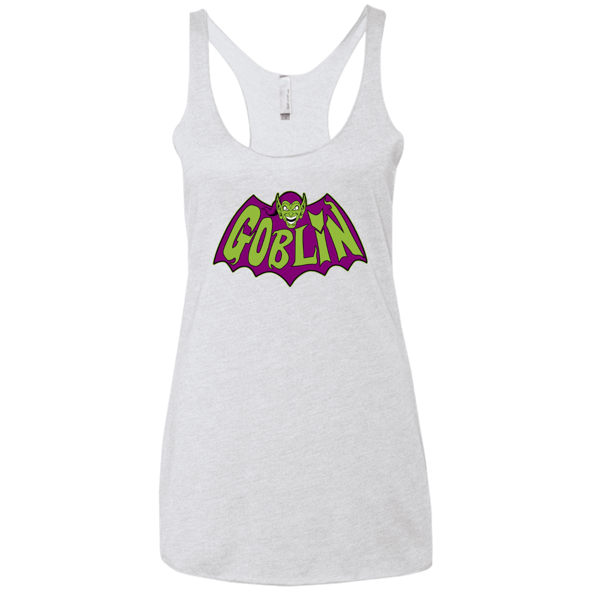 T-Shirts Heather White / X-Small Goblin Women's Triblend Racerback Tank
