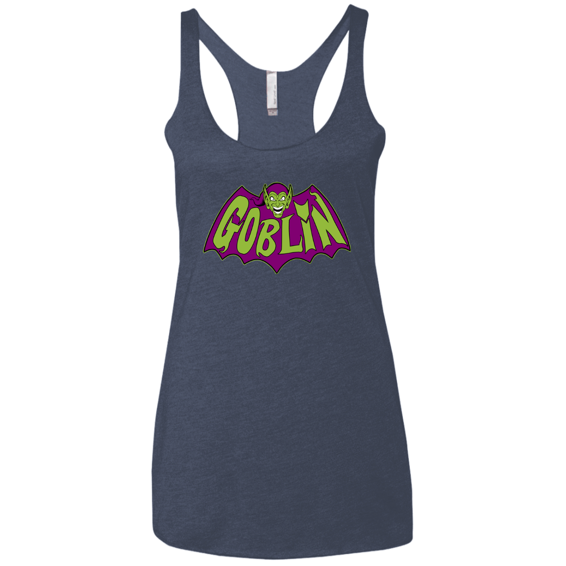 T-Shirts Vintage Navy / X-Small Goblin Women's Triblend Racerback Tank