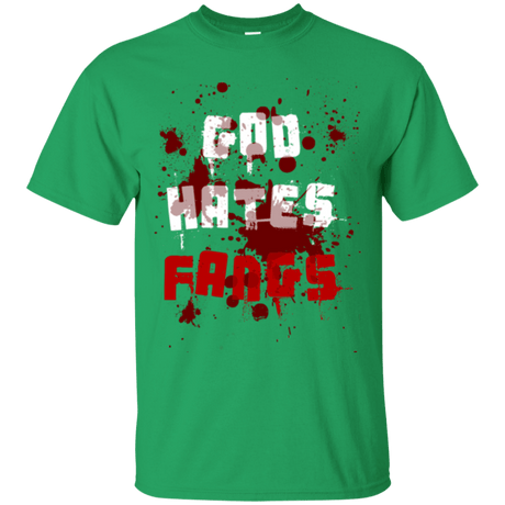 T-Shirts Irish Green / Small God hates fangs T-Shirt