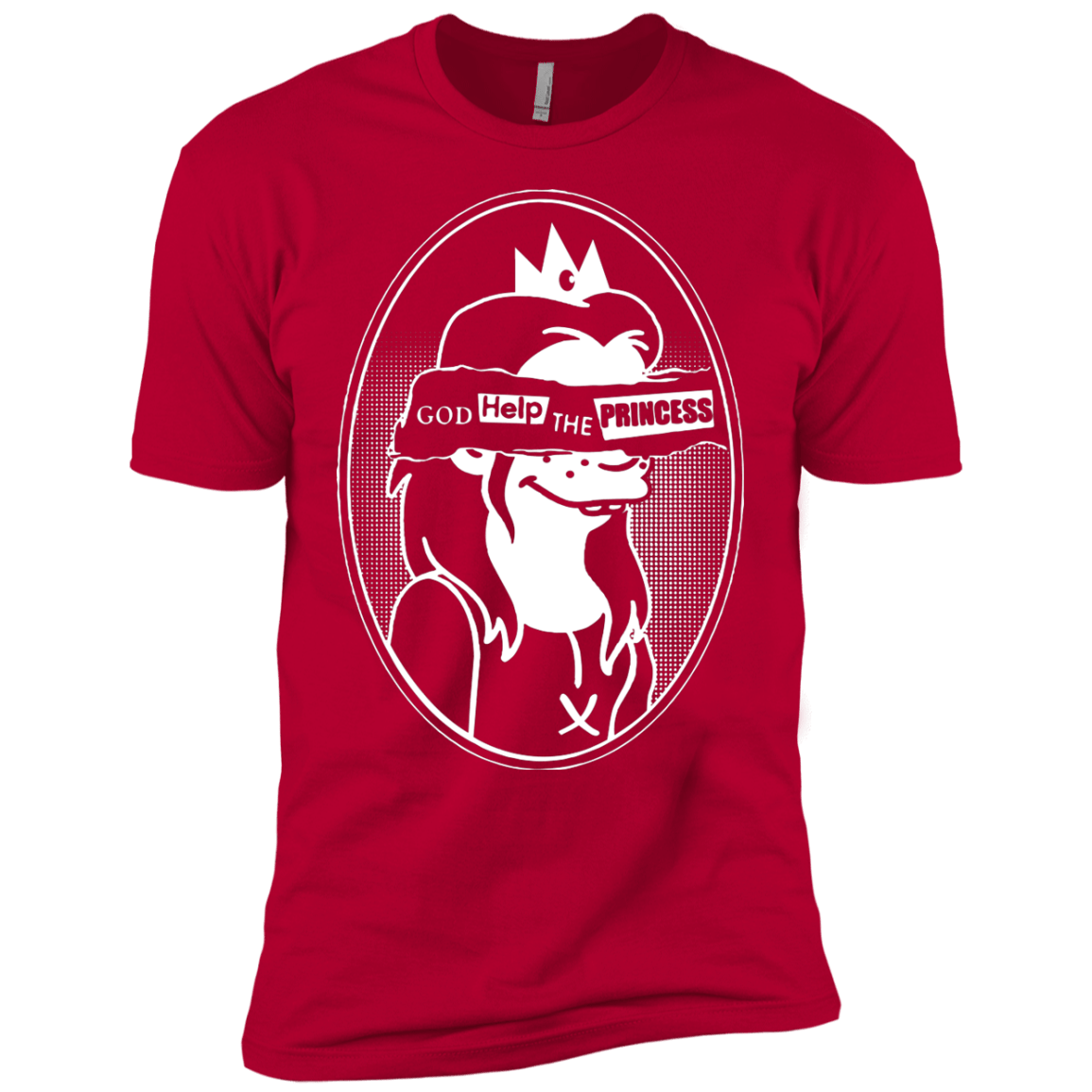 T-Shirts Red / YXS God Help The Princess Boys Premium T-Shirt