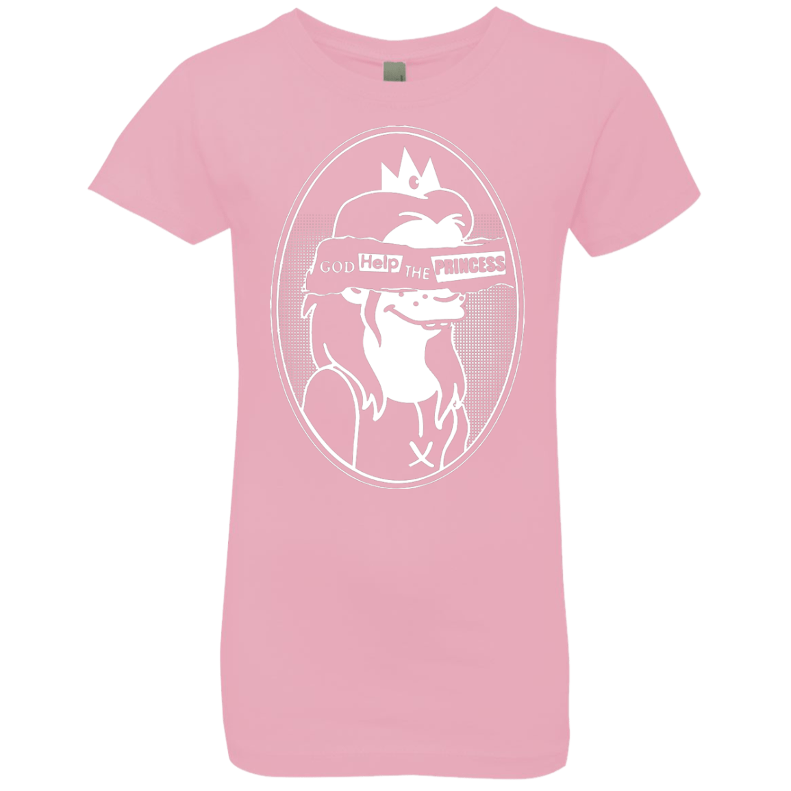 T-Shirts Light Pink / YXS God Help The Princess Girls Premium T-Shirt