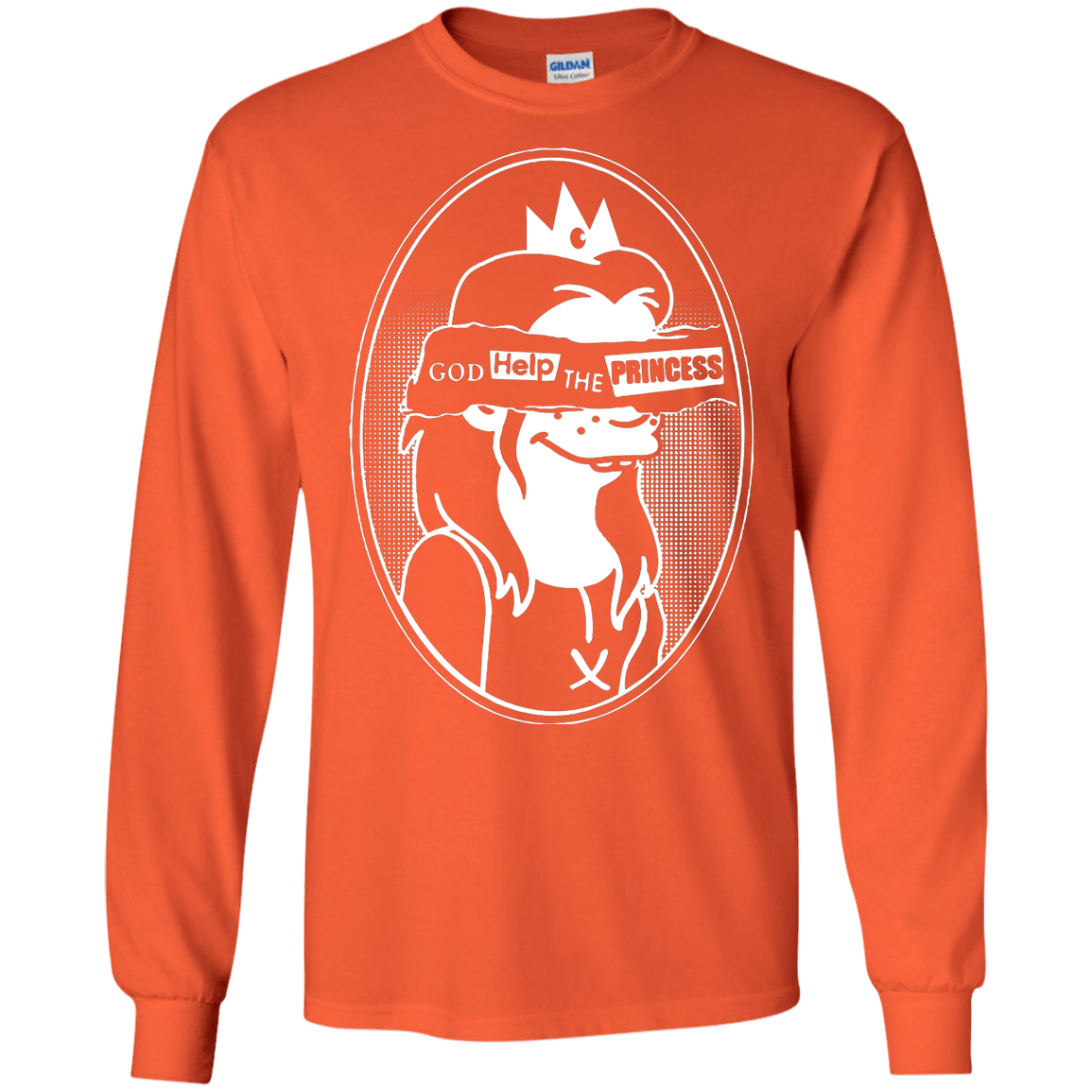 T-Shirts Orange / S God Help The Princess Men's Long Sleeve T-Shirt