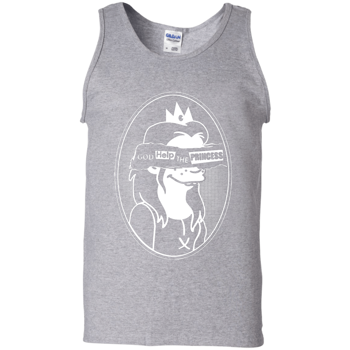 T-Shirts Sport Grey / S God Help The Princess Men's Tank Top