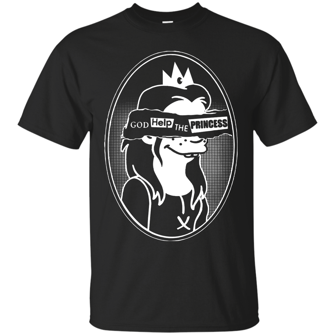 T-Shirts Black / S God Help The Princess T-Shirt