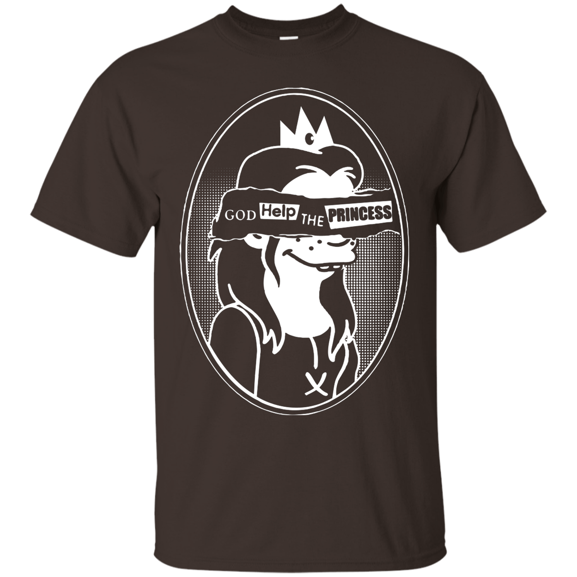 T-Shirts Dark Chocolate / S God Help The Princess T-Shirt