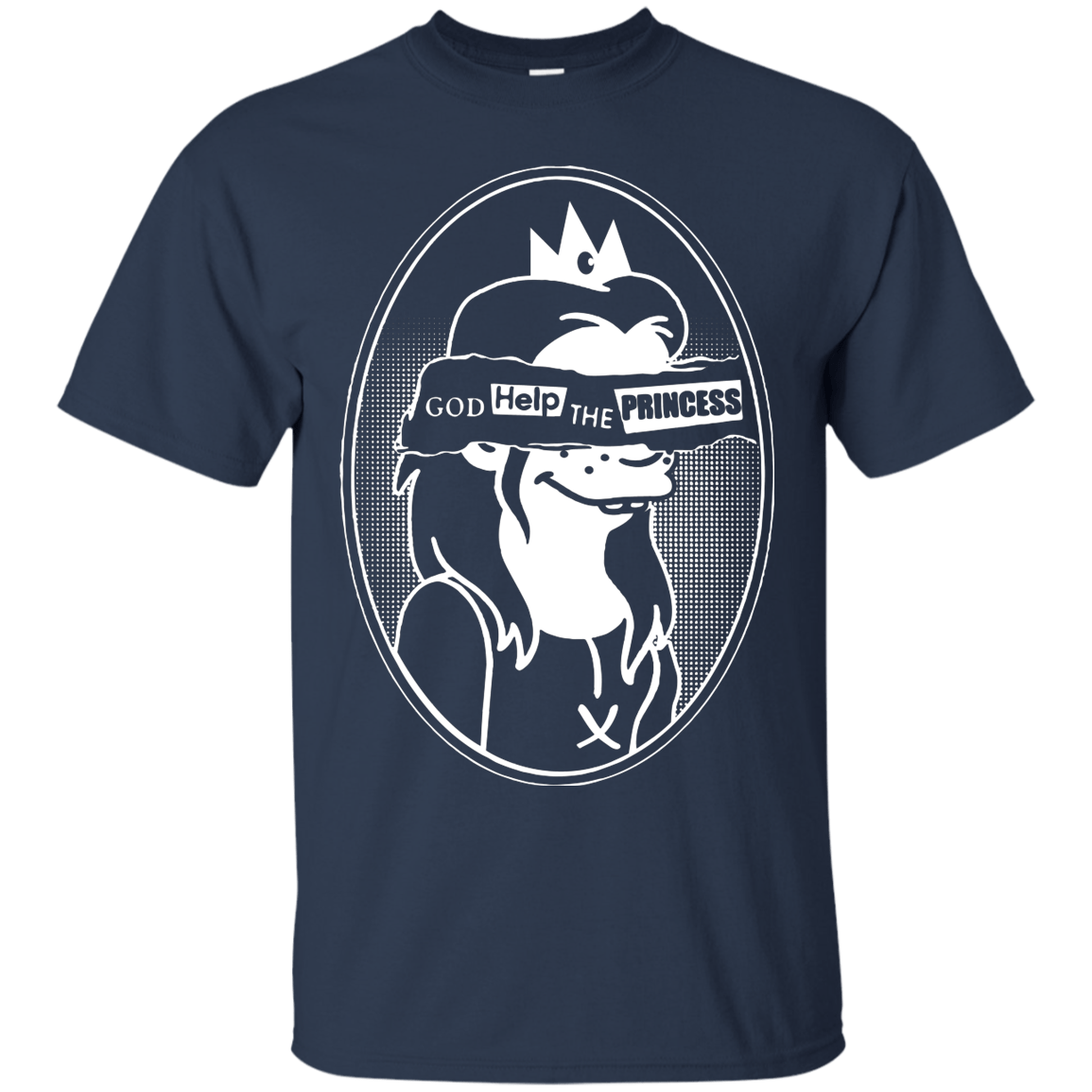 T-Shirts Navy / S God Help The Princess T-Shirt