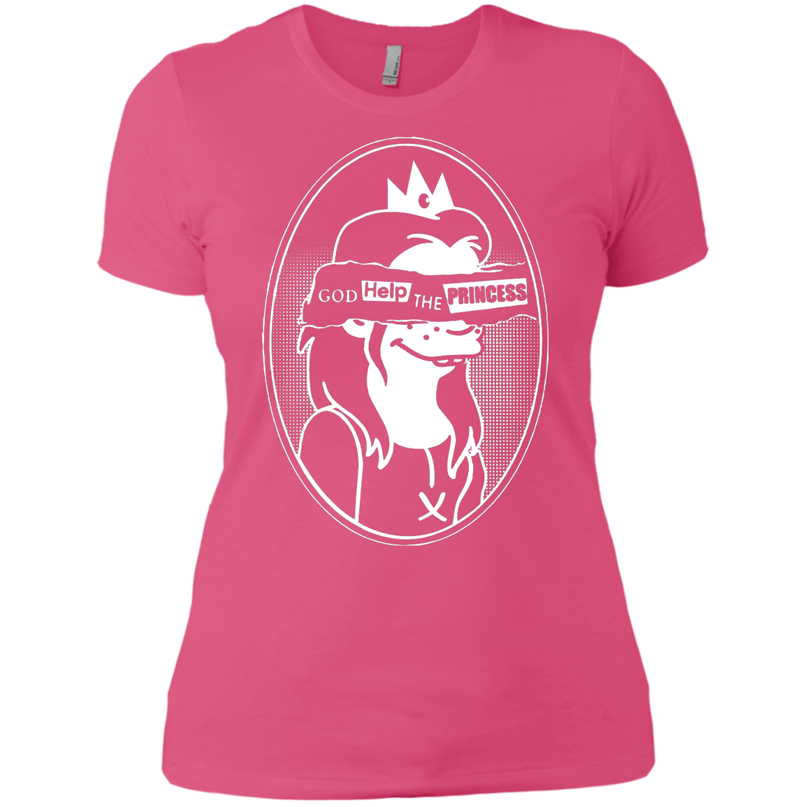 T-Shirts Hot Pink / X-Small God Help The Princess Women's Premium T-Shirt