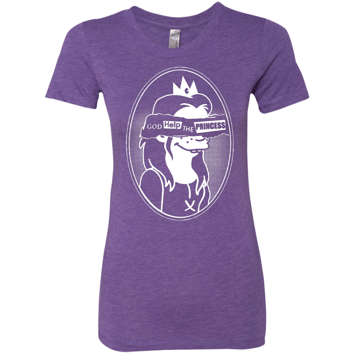 T-Shirts Purple Rush / S God Help The Princess Women's Triblend T-Shirt