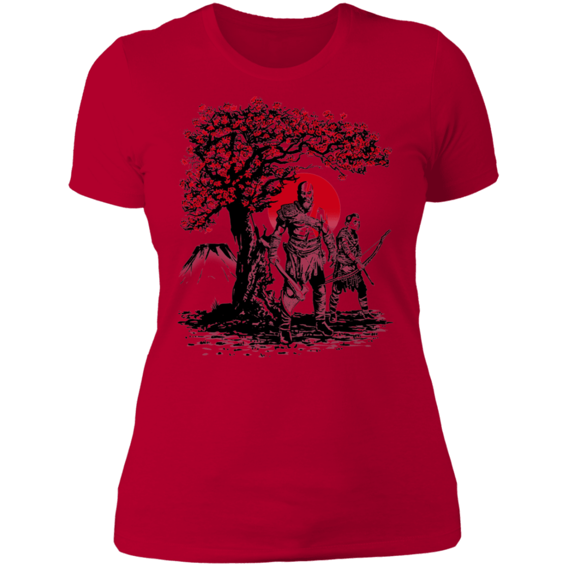 T-Shirts Red / S God Ink Women's Premium T-Shirt