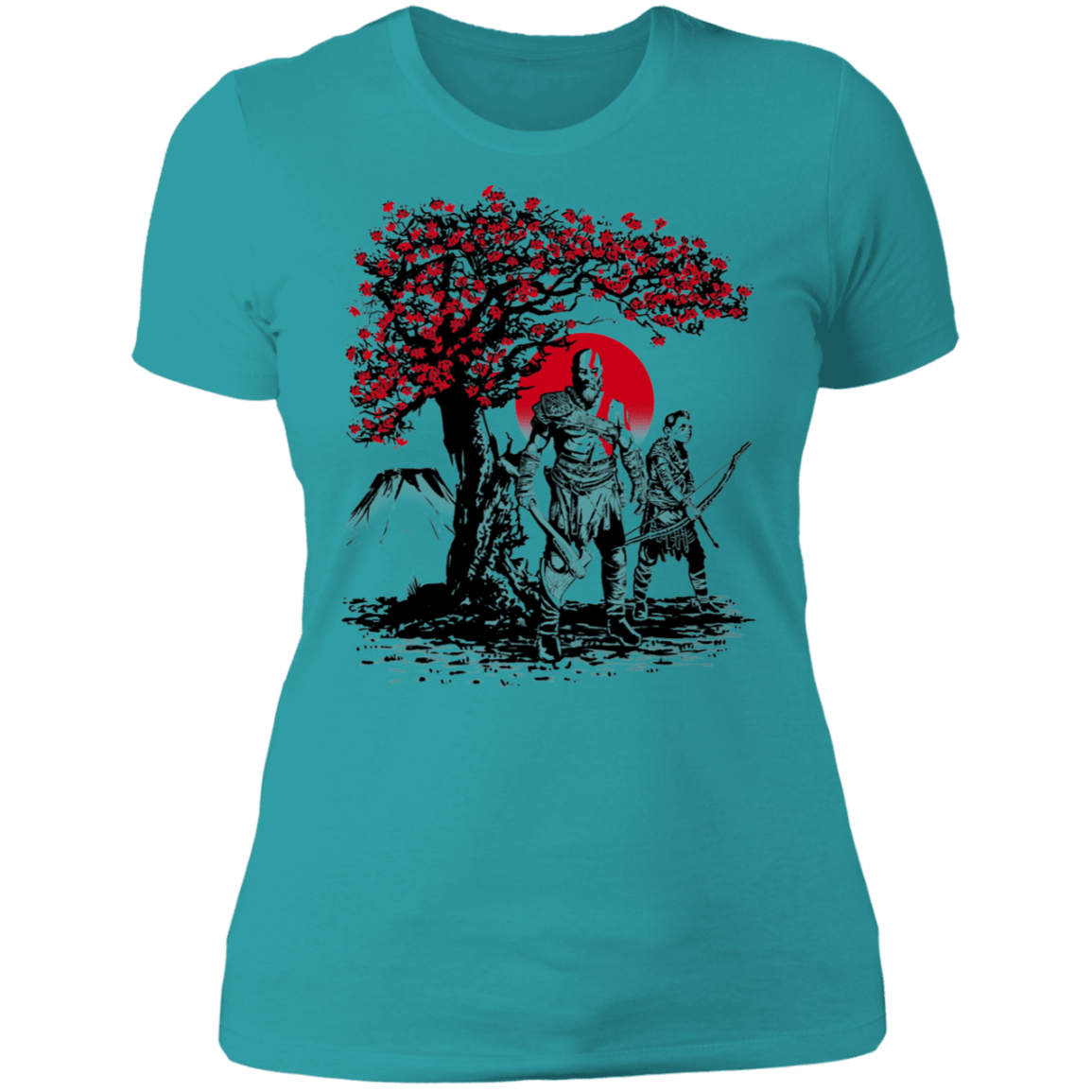 T-Shirts Tahiti Blue / S God Ink Women's Premium T-Shirt