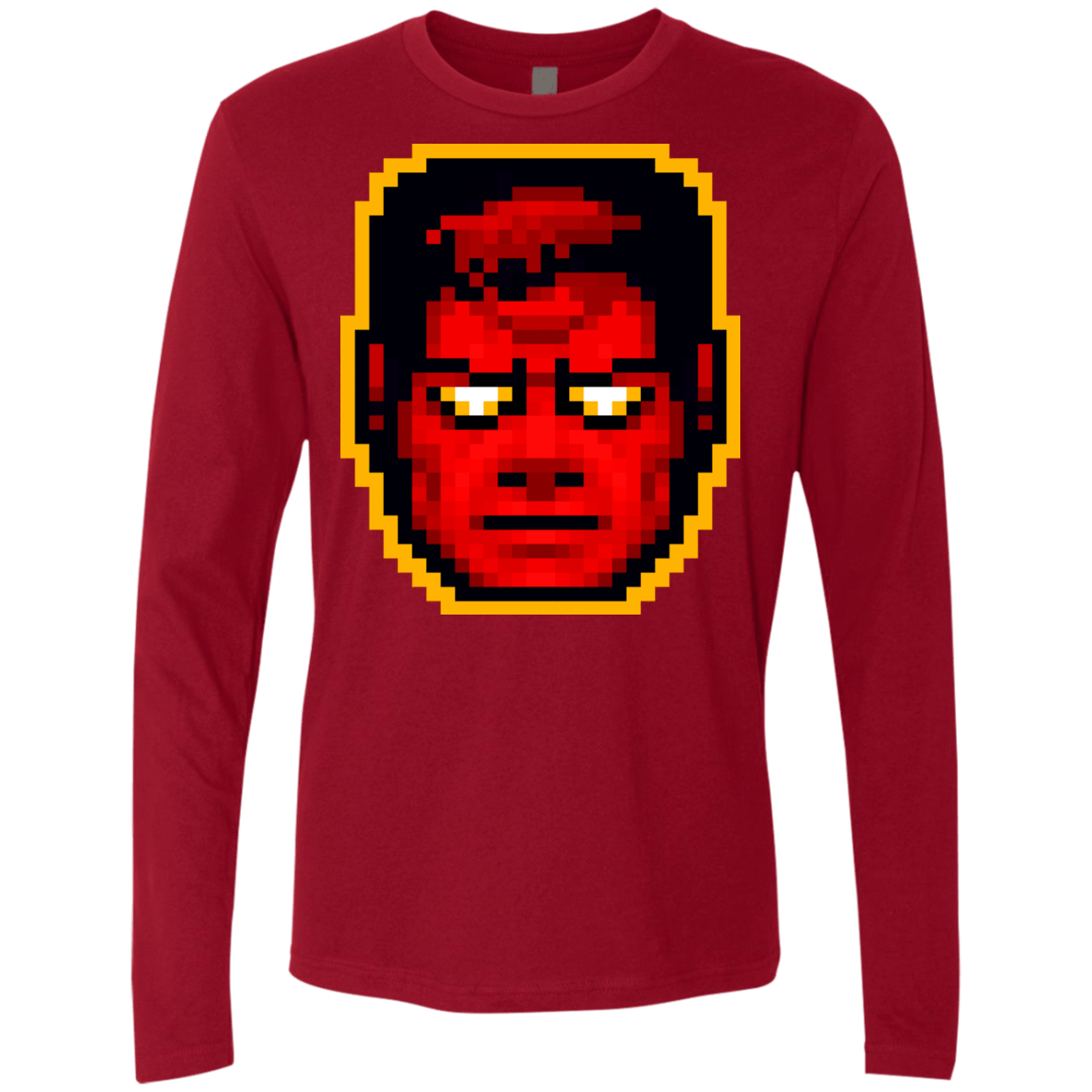 T-Shirts Cardinal / Small God Mode Men's Premium Long Sleeve