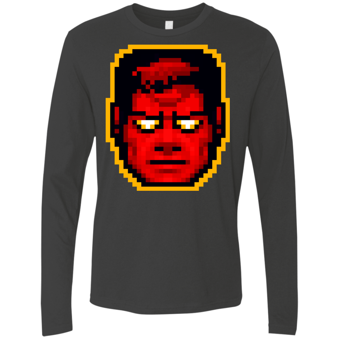 T-Shirts Heavy Metal / Small God Mode Men's Premium Long Sleeve