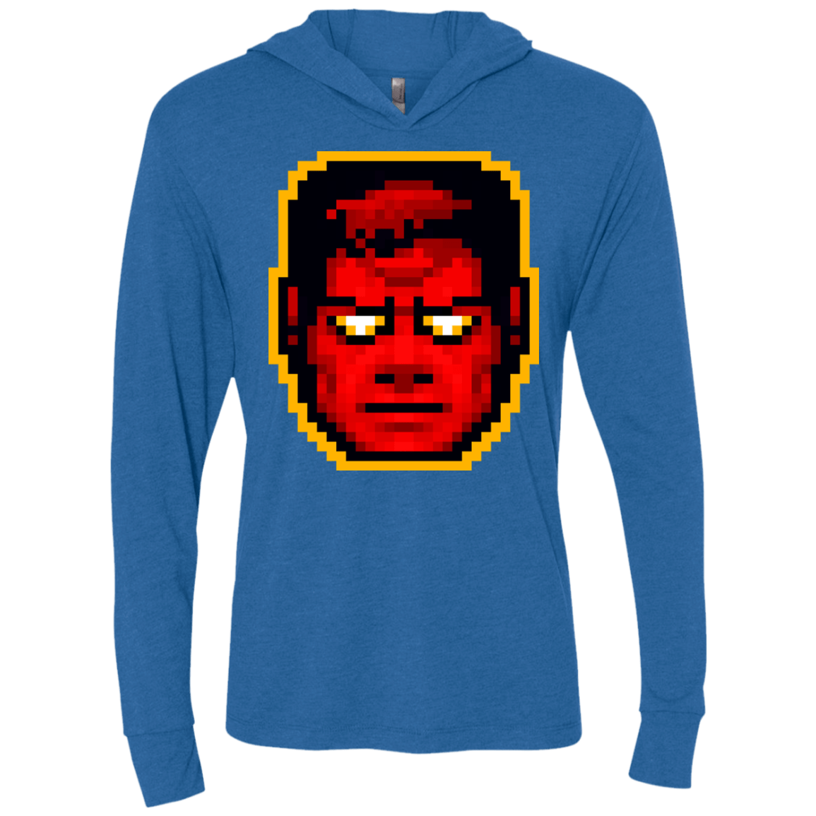 T-Shirts Vintage Royal / X-Small God Mode Triblend Long Sleeve Hoodie Tee