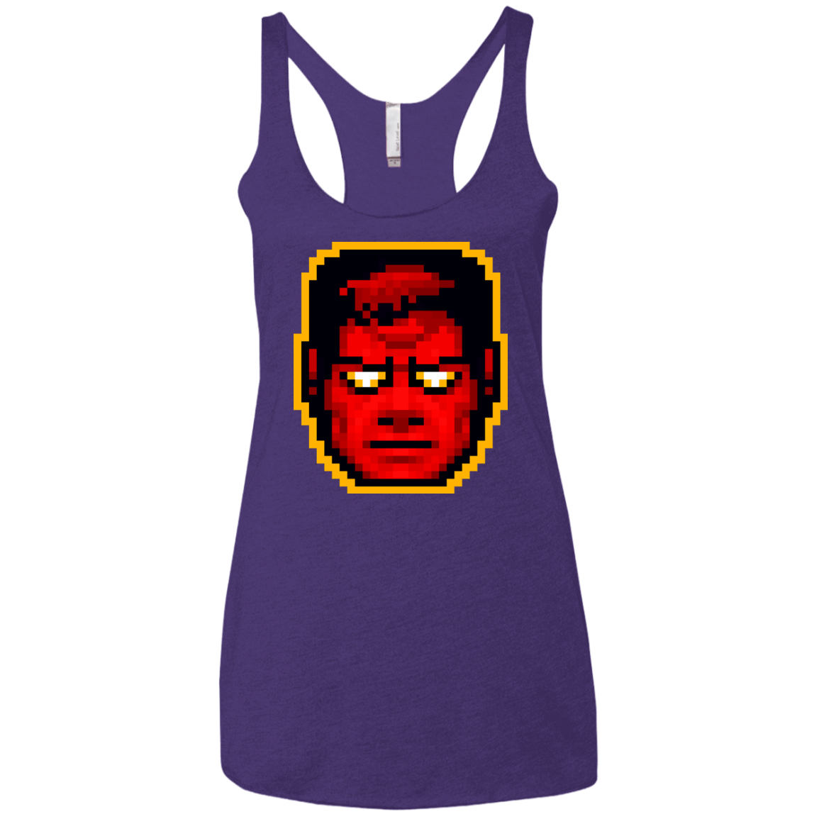 T-Shirts Purple / X-Small God Mode Women's Triblend Racerback Tank