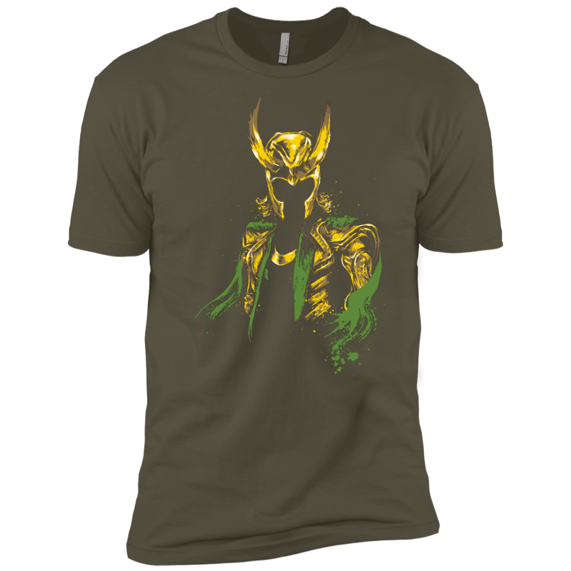 T-Shirts Military Green / X-Small God of Mischief Men's Premium T-Shirt