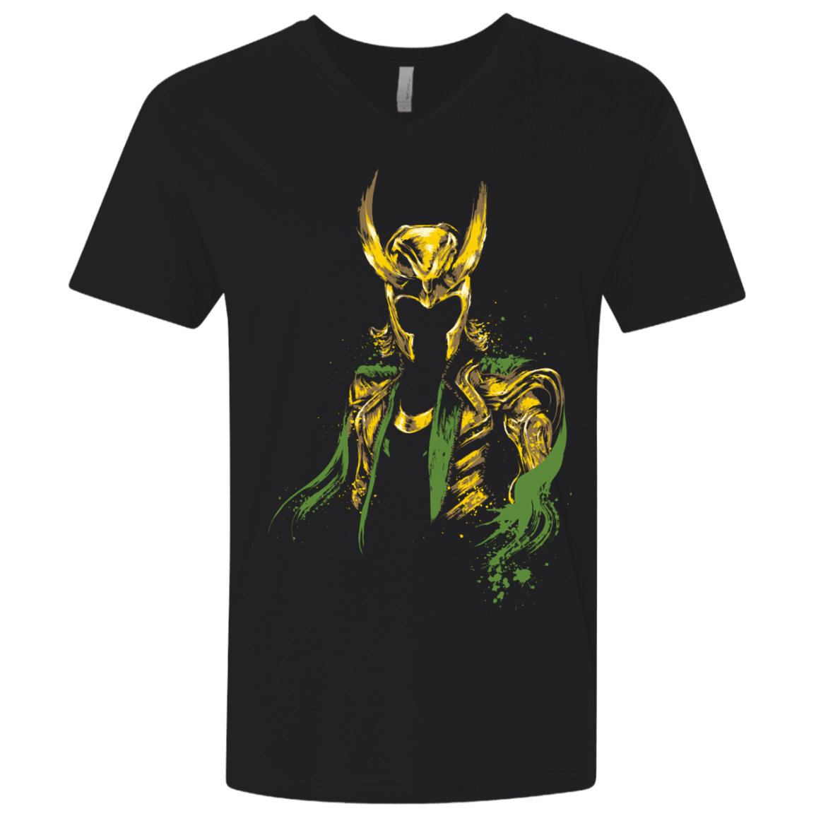 T-Shirts Black / X-Small God of Mischief Men's Premium V-Neck