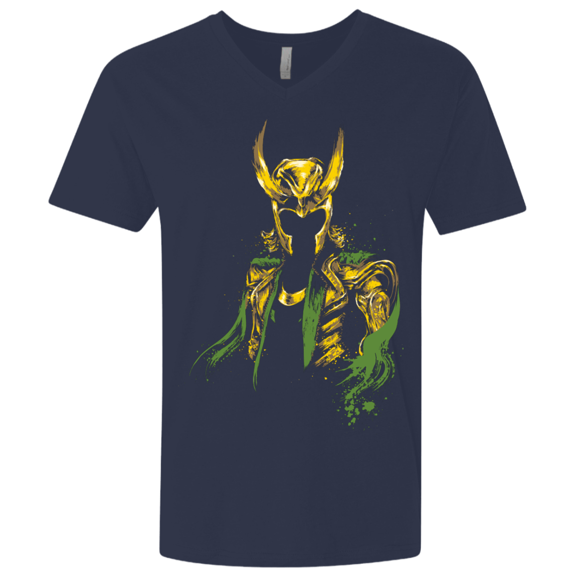 T-Shirts Midnight Navy / X-Small God of Mischief Men's Premium V-Neck