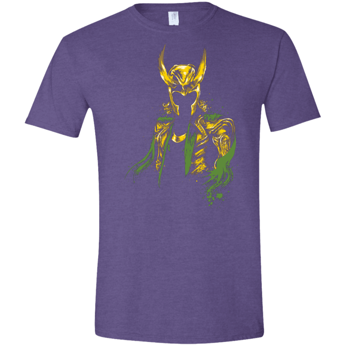 T-Shirts Heather Purple / S God of Mischief Men's Semi-Fitted Softstyle