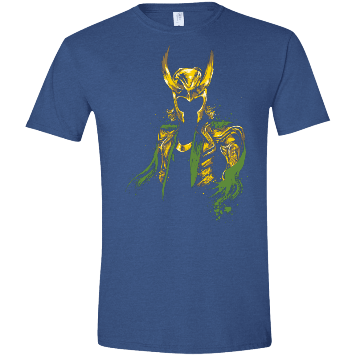 T-Shirts Heather Royal / X-Small God of Mischief Men's Semi-Fitted Softstyle