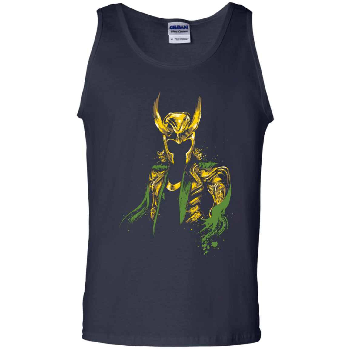 T-Shirts Navy / S God of Mischief Men's Tank Top