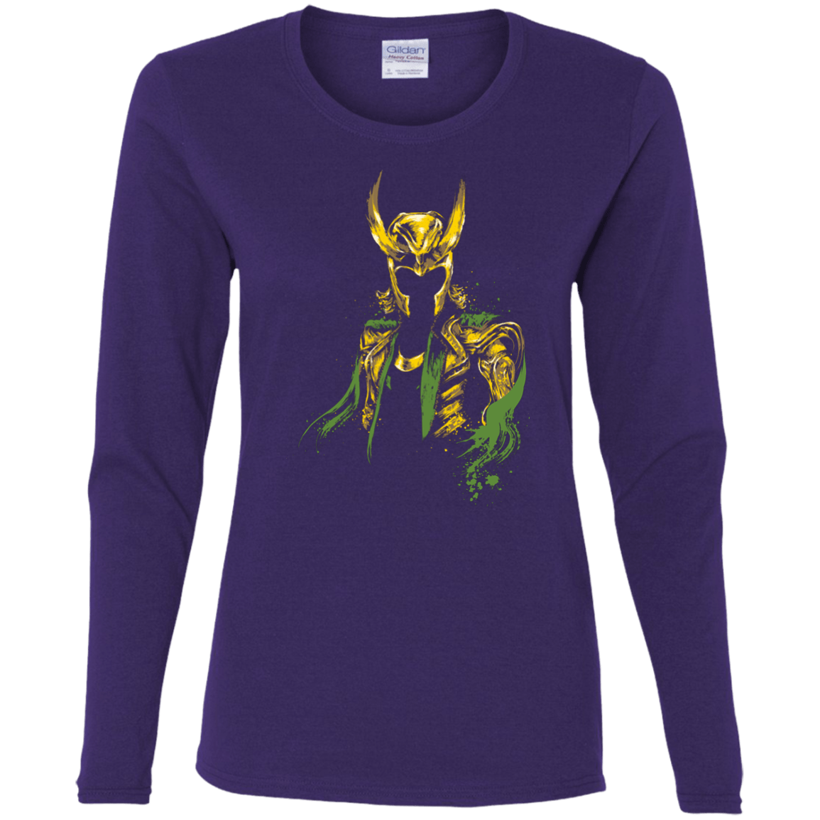T-Shirts Purple / S God of Mischief Women's Long Sleeve T-Shirt