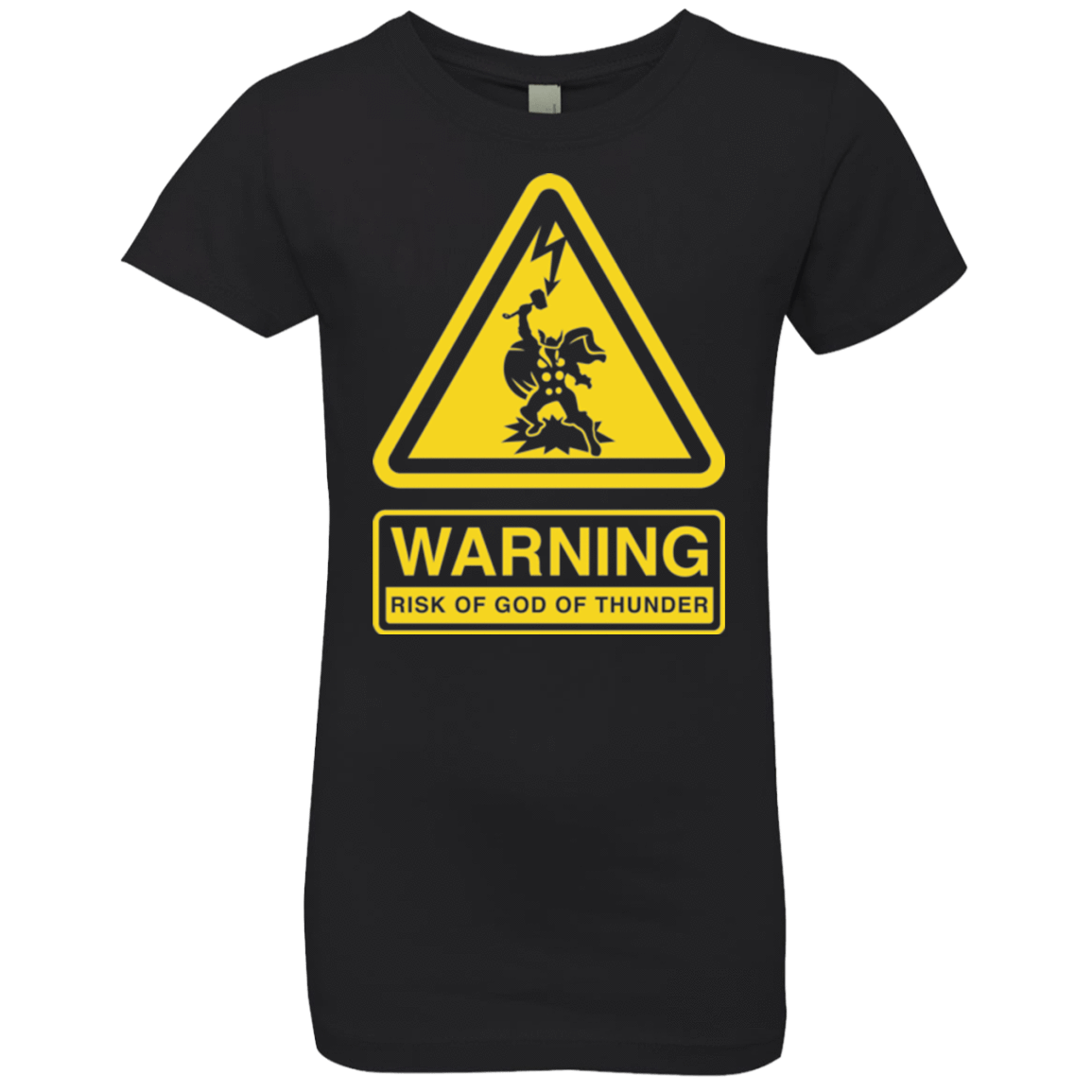 T-Shirts Black / YXS God of Thunder Girls Premium T-Shirt