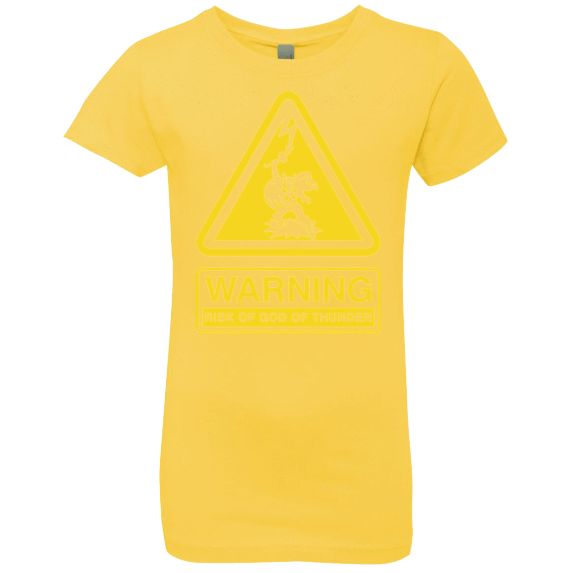 T-Shirts Vibrant Yellow / YXS God of Thunder Girls Premium T-Shirt