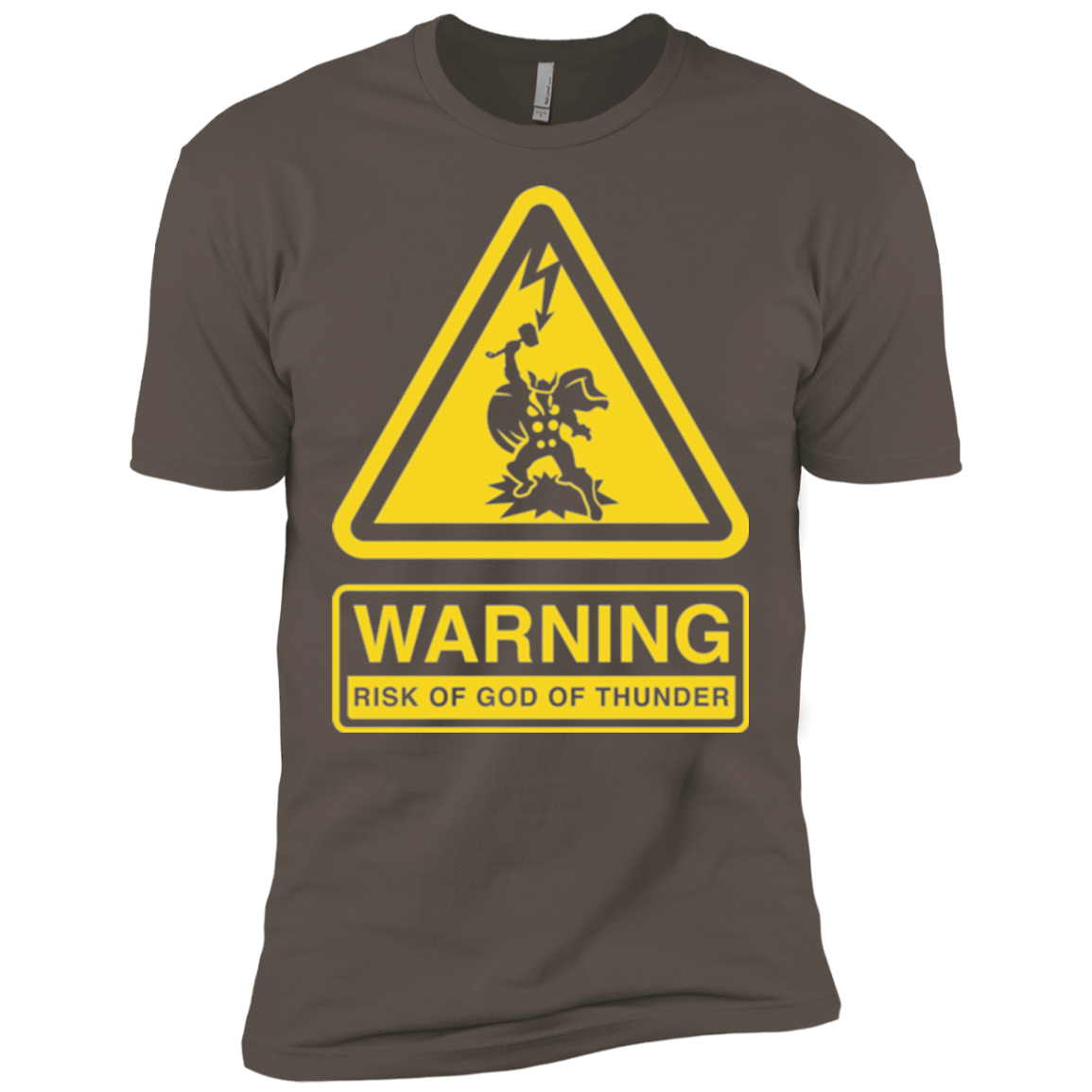 T-Shirts Warm Grey / X-Small God of Thunder Men's Premium T-Shirt