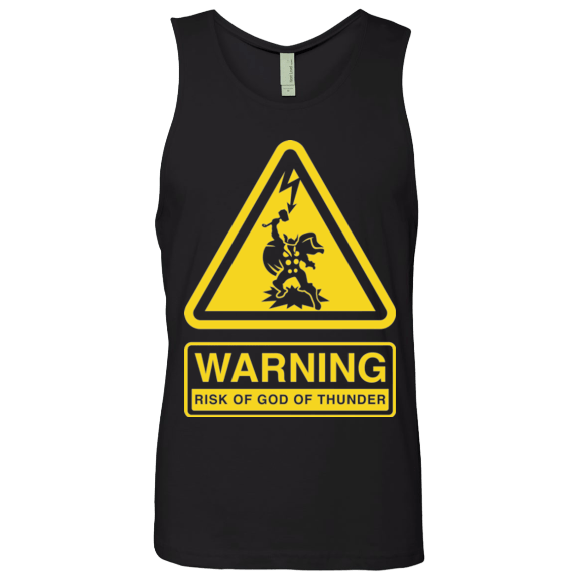 T-Shirts Black / S God of Thunder Men's Premium Tank Top