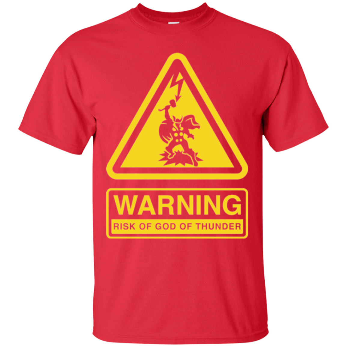 T-Shirts Red / S God of Thunder T-Shirt