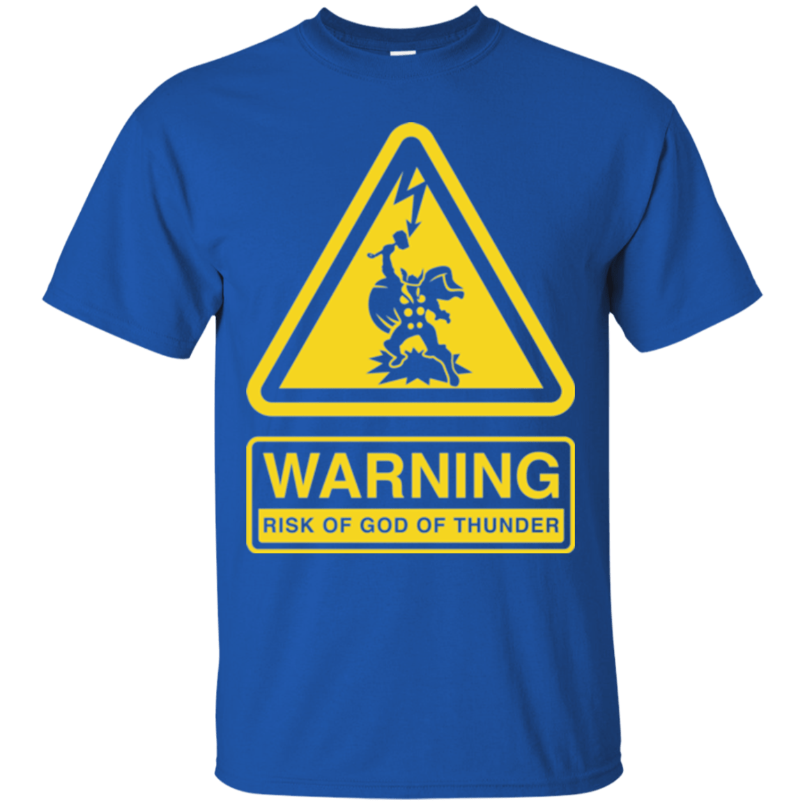 T-Shirts Royal / S God of Thunder T-Shirt