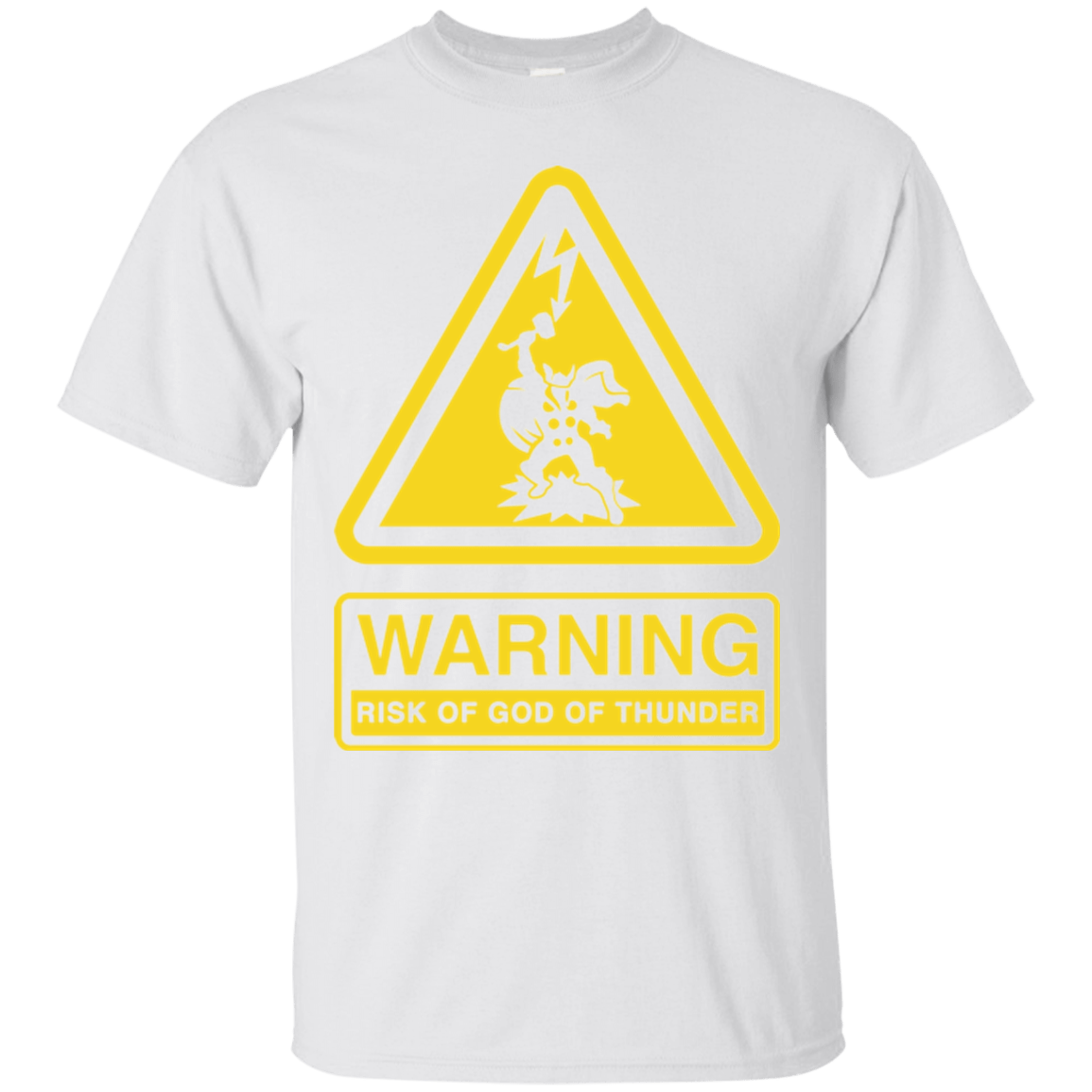 T-Shirts White / S God of Thunder T-Shirt