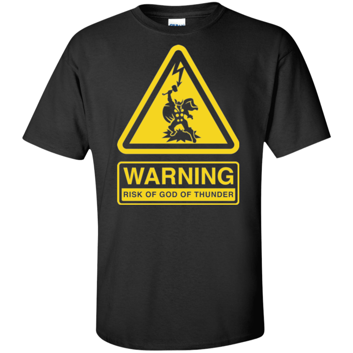 T-Shirts Black / XLT God of Thunder Tall T-Shirt