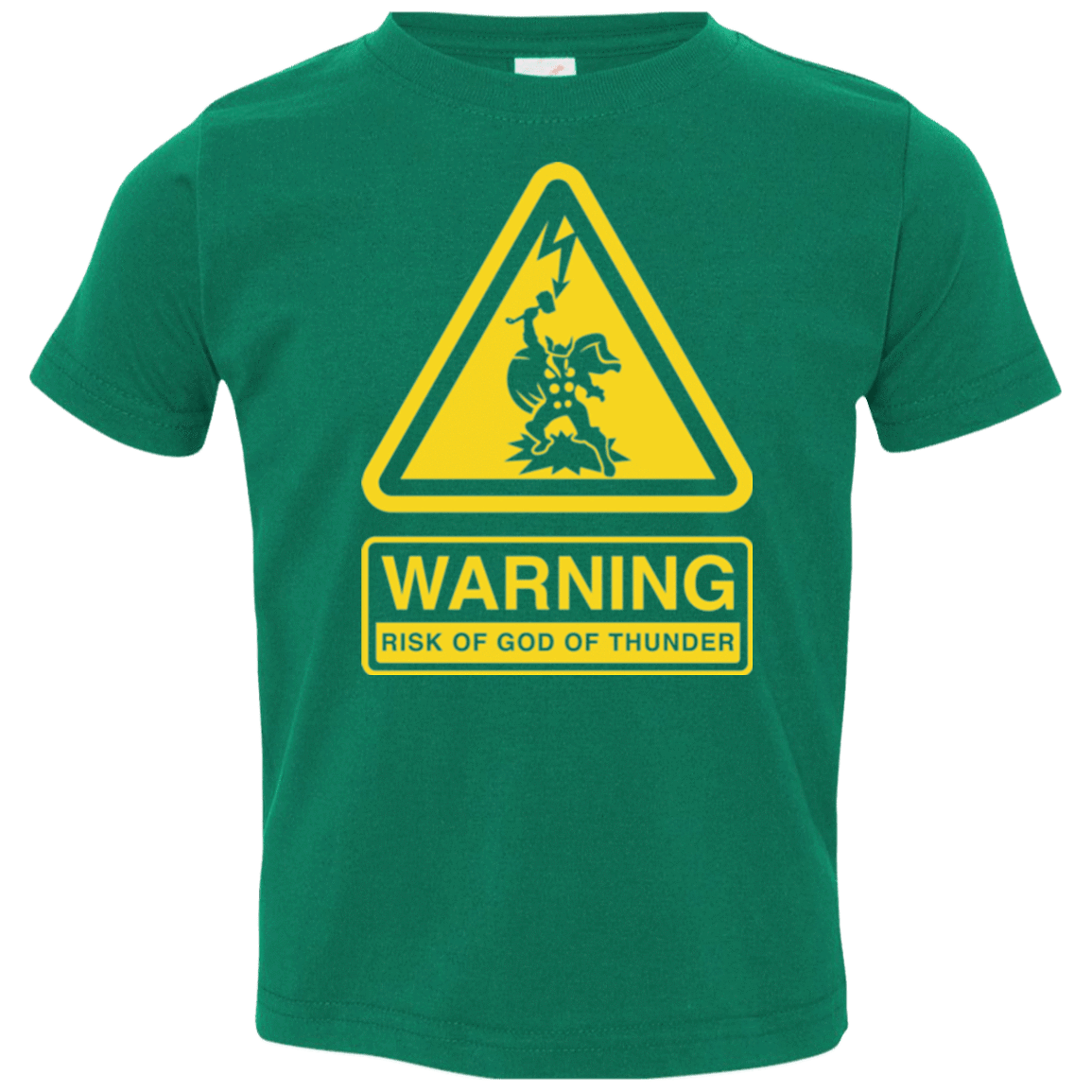 T-Shirts Kelly / 2T God of Thunder Toddler Premium T-Shirt