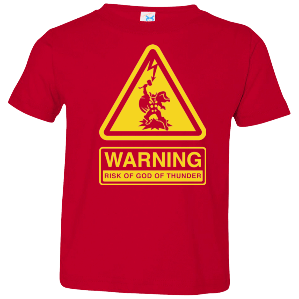 T-Shirts Red / 2T God of Thunder Toddler Premium T-Shirt