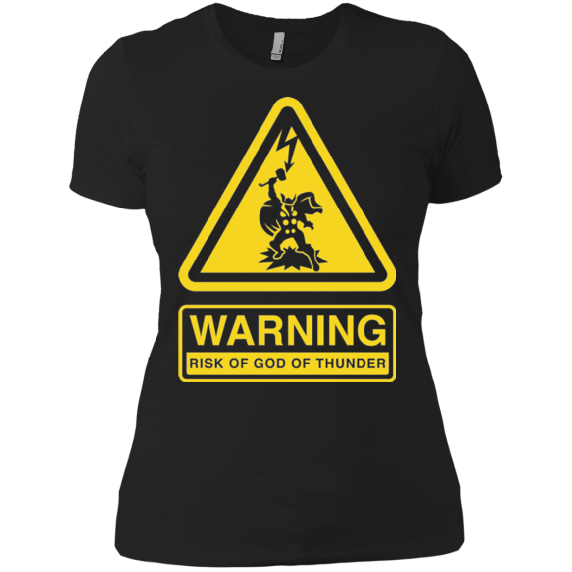 T-Shirts Black / X-Small God of Thunder Women's Premium T-Shirt