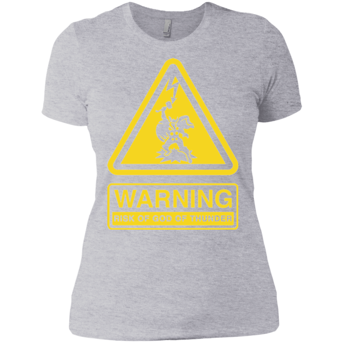 T-Shirts Heather Grey / X-Small God of Thunder Women's Premium T-Shirt