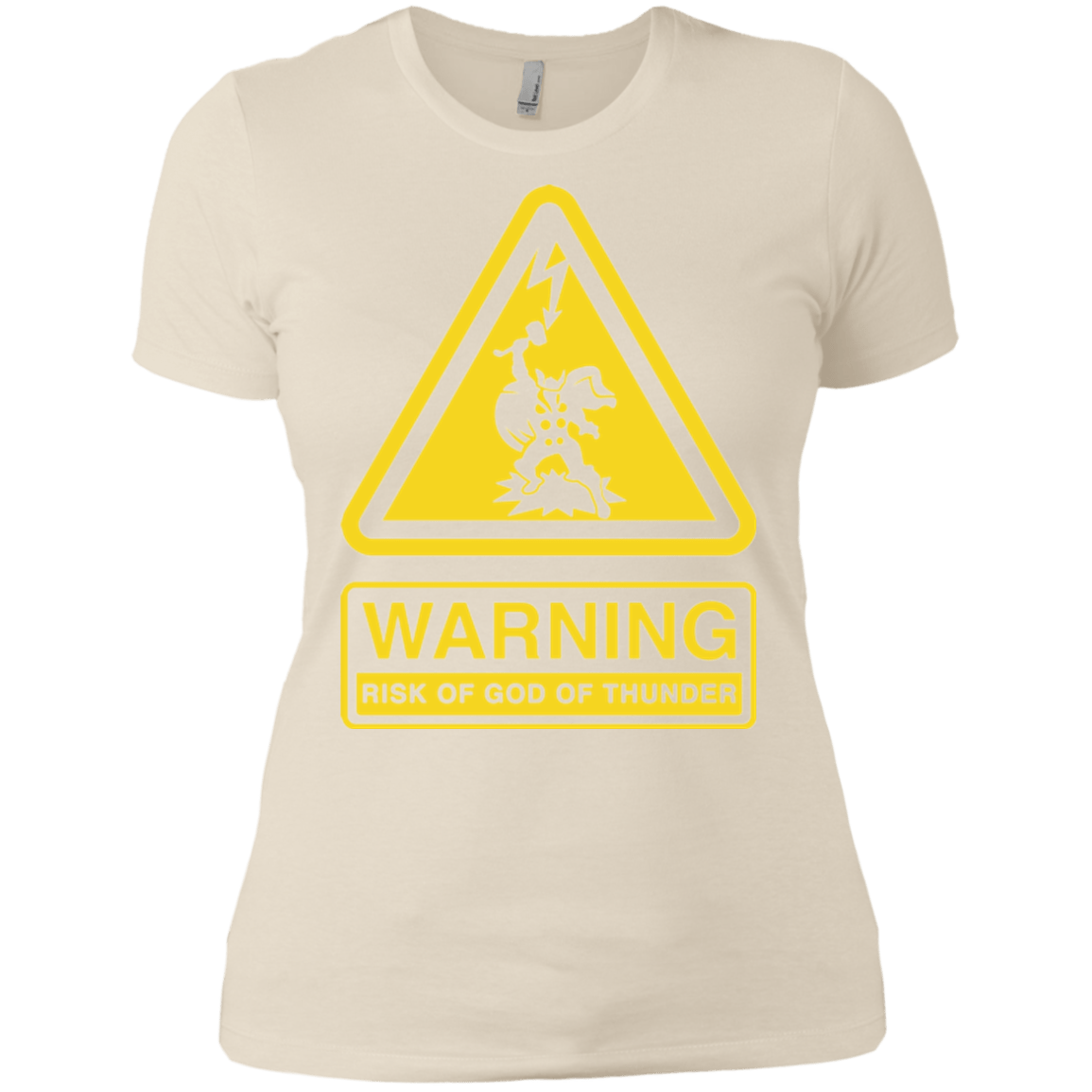 T-Shirts Ivory/ / X-Small God of Thunder Women's Premium T-Shirt