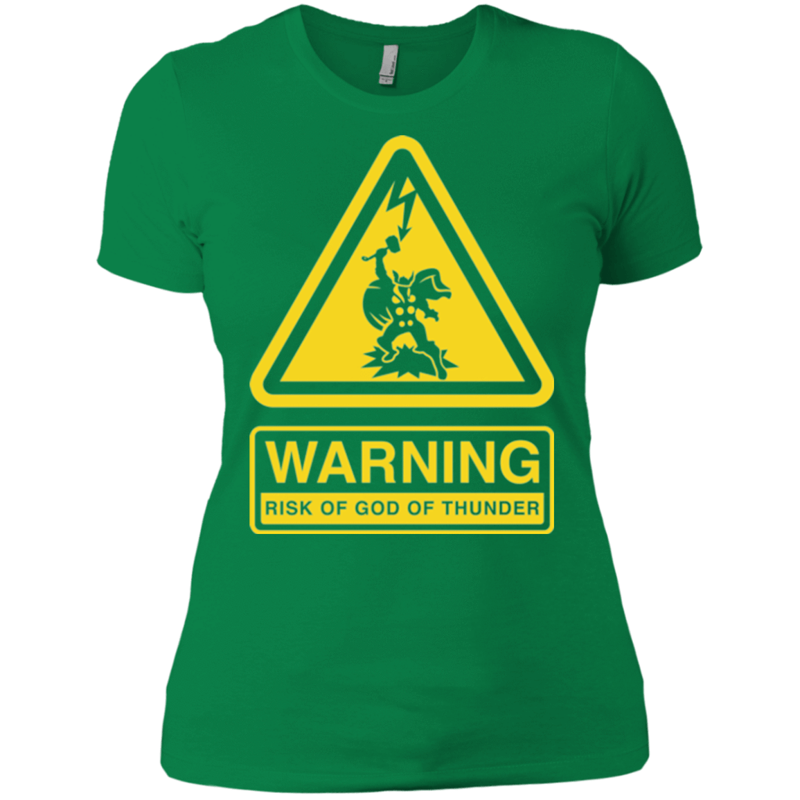 T-Shirts Kelly Green / X-Small God of Thunder Women's Premium T-Shirt