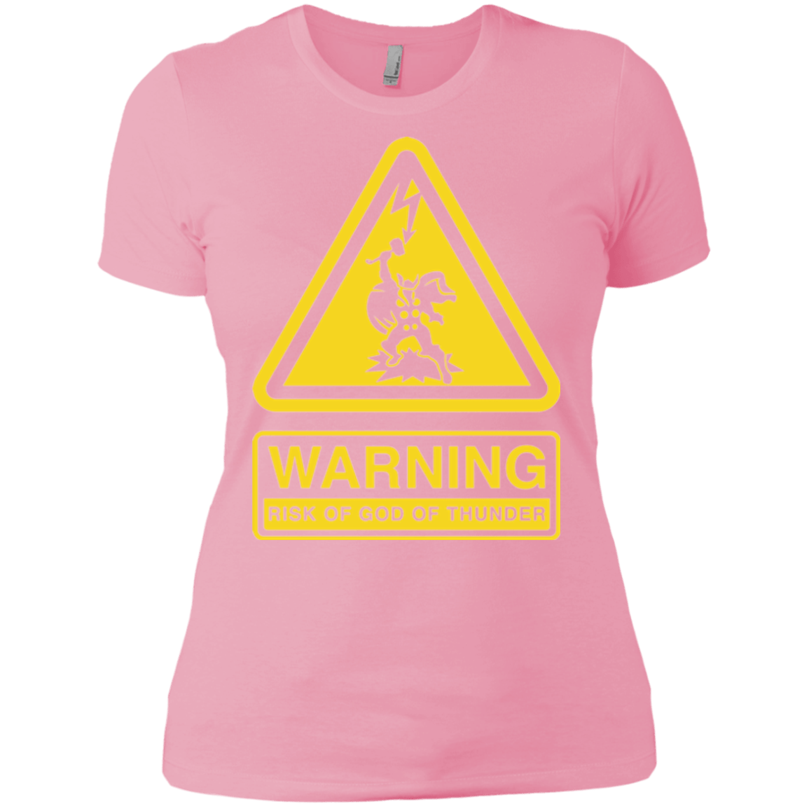 T-Shirts Light Pink / X-Small God of Thunder Women's Premium T-Shirt