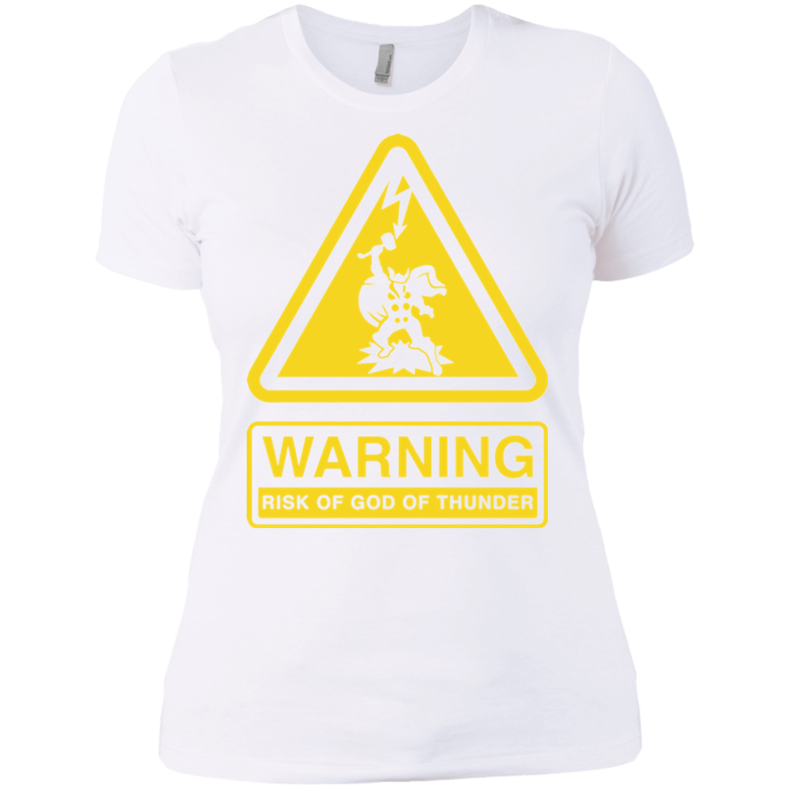 T-Shirts White / X-Small God of Thunder Women's Premium T-Shirt