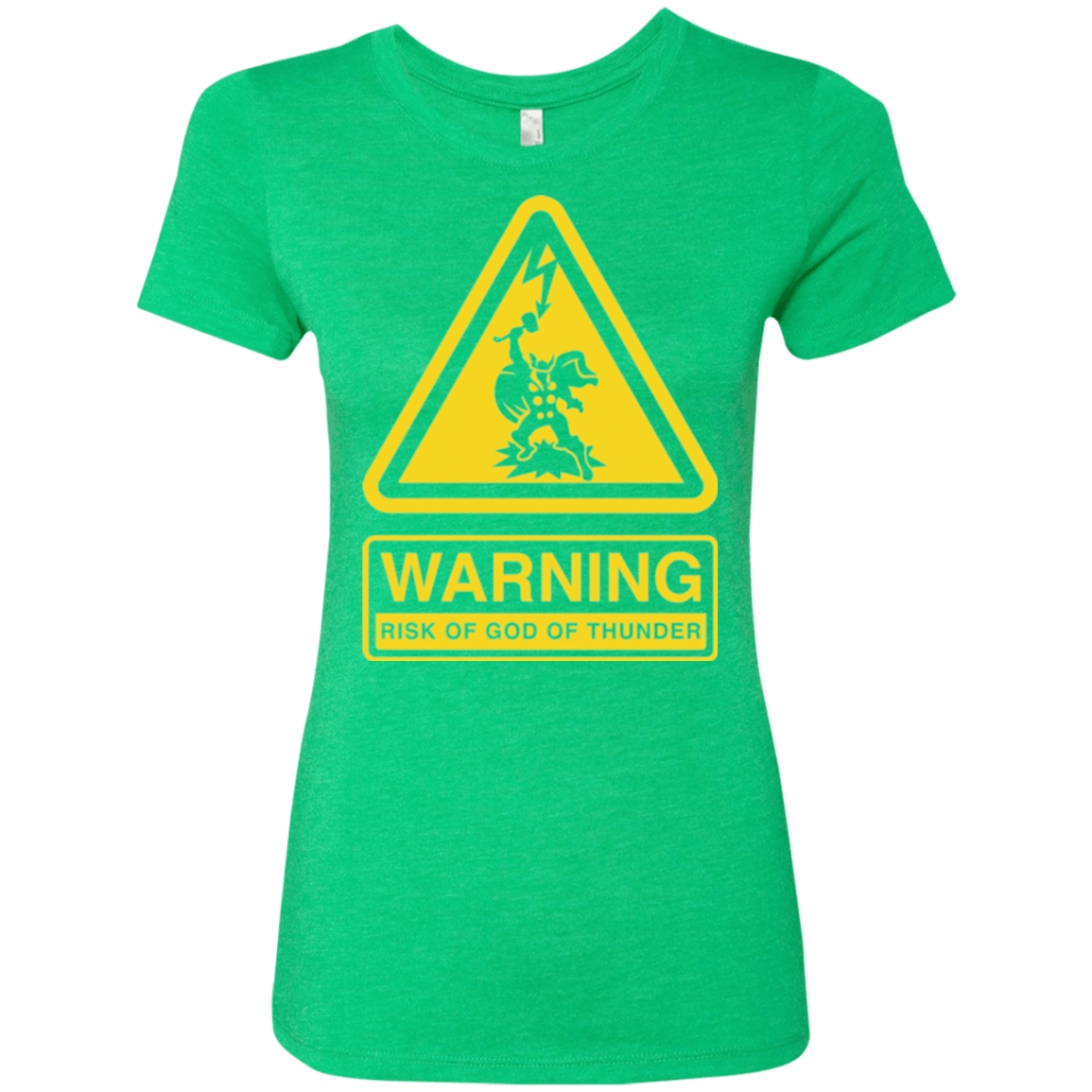 T-Shirts Envy / S God of Thunder Women's Triblend T-Shirt