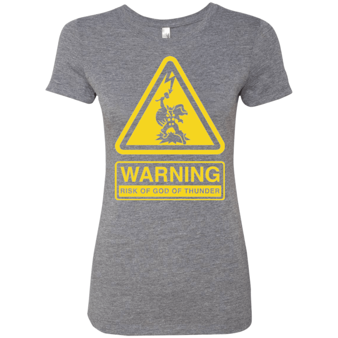 T-Shirts Premium Heather / S God of Thunder Women's Triblend T-Shirt