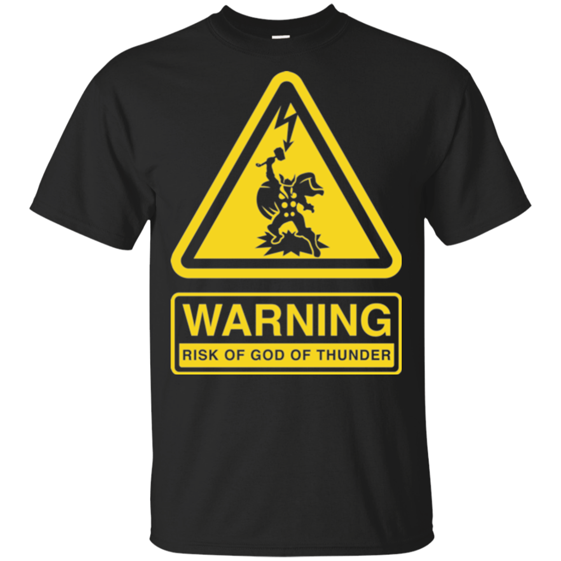 T-Shirts Black / YXS God of Thunder Youth T-Shirt