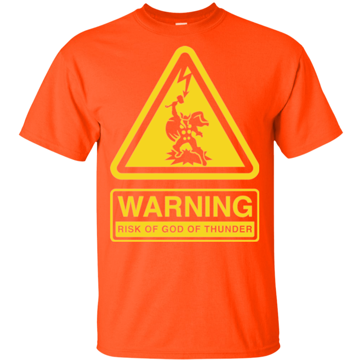 T-Shirts Orange / YXS God of Thunder Youth T-Shirt